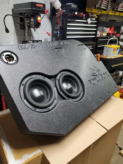 Fox acoustics - 8" WEDGE SPEAKER BOX. FOX ACOUSTICS. $69.99 $89.99. Pay in 4 interest-free installments of $17.49 with. Learn more. Quantity. Add to Cart.
